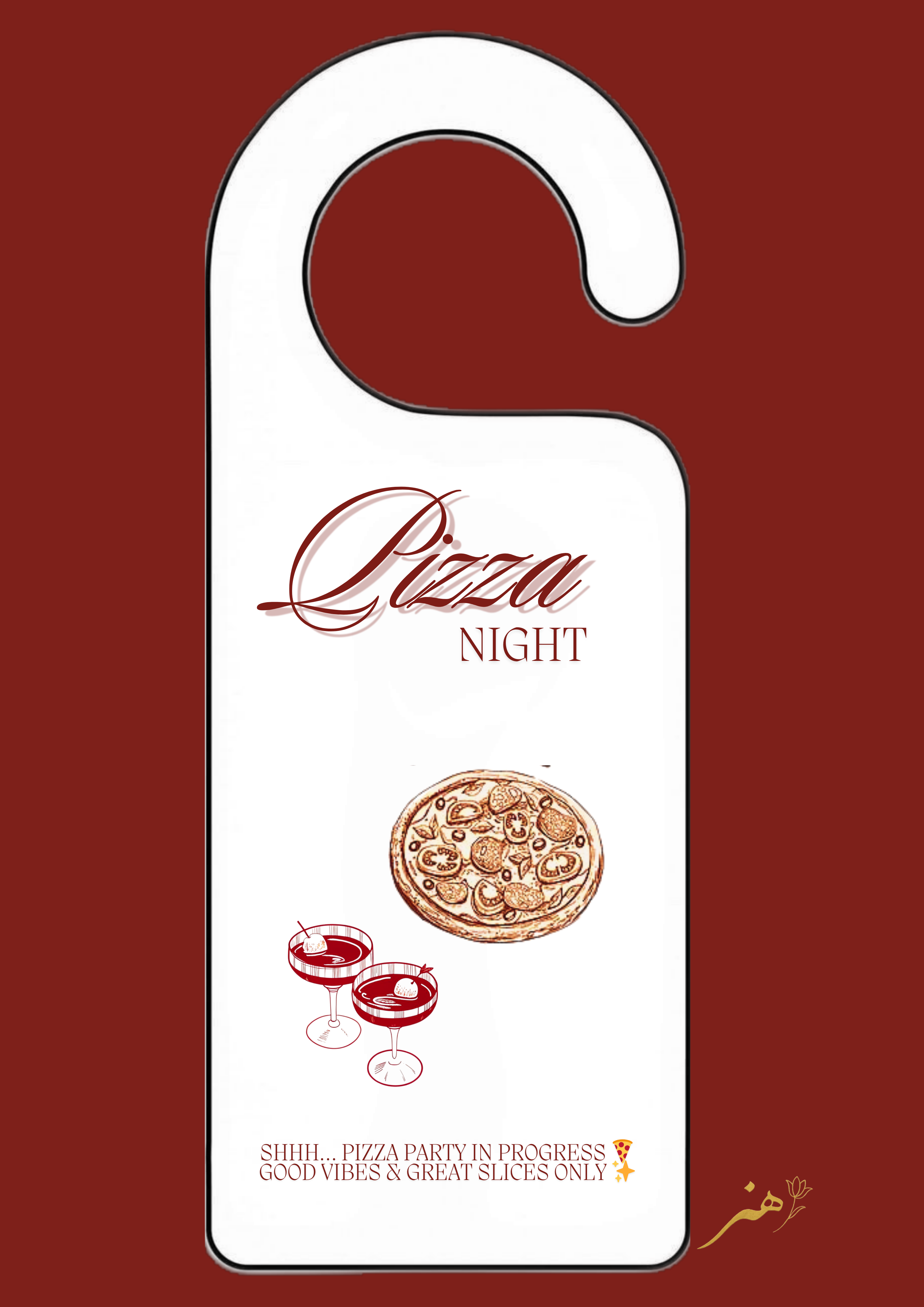 تعليقه مقبض الباب 